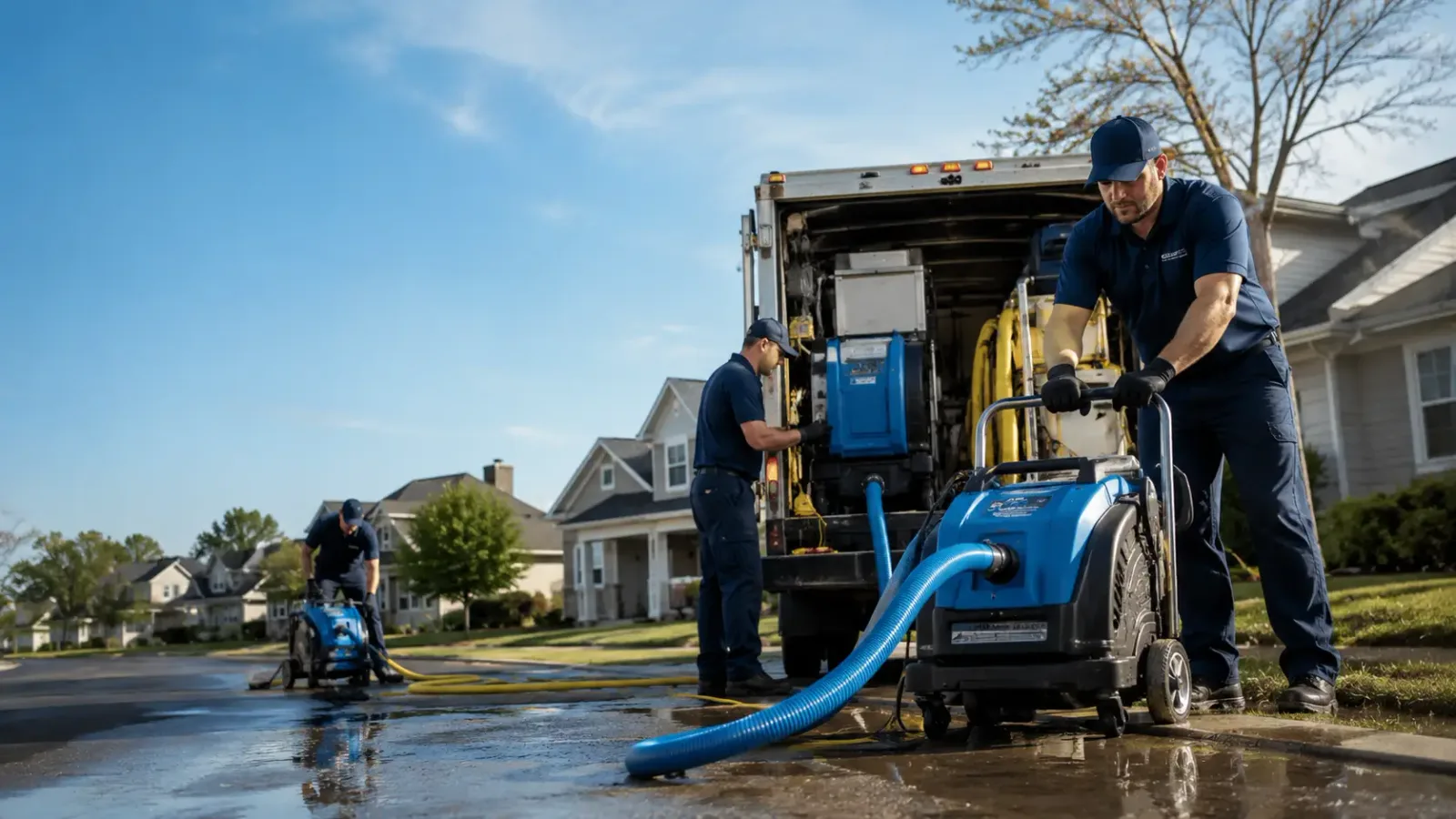 Flood Damage Cleanup in Emigrant Gap, CA